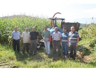 Düzce’de Silajlık Mısır Hasadı Başladı