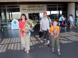 Rus Turistler Dalaman’ı Sevdi