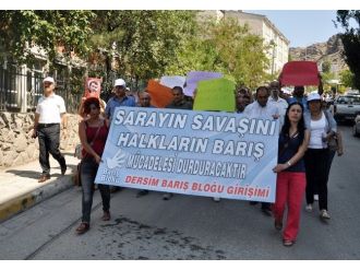 Dersim Barış Bloku’ndan “Barış Yürüyüşü”