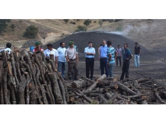 Mardinli Mangal Kömürü Üreticisi Ailelere Ziyaret
