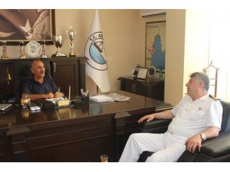 Garnizon Komutanı Algür’den Veda Ziyareti