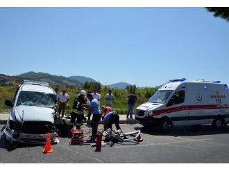 Dalaman Havaalanı Yolundaki Kaza Korkuttu