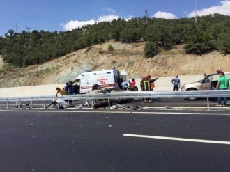 Yaşlı Çift Tosya’da Kaza Yaptı: 2 Yaralı