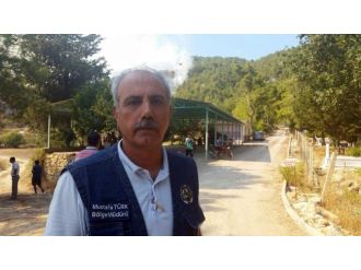 Antalya’daki Orman Yangınını Söndürme Çalışmaları Sürüyor