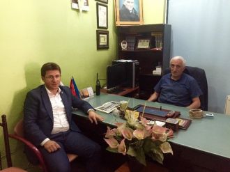 Ak Parti İl Başkanı Kobal’dan İha’ya Ziyaret