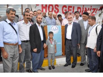 Muş’tan İlk Hac Kafilesi Kutsal Topraklara Uğurlandı