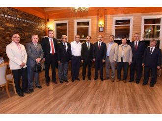 Başkan Cahan’dan Vali Seddar Yavuz’a Veda Yemeği