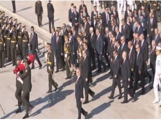 Yeni Bakanlar Anıtkabir’de