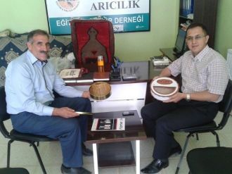 Kaymakam Sağ’dan Arıcılar Derneğine Ziyaret