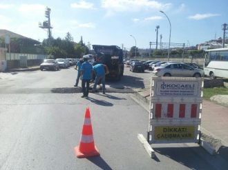 Kocaeli’de Asfalt Çalışmaları Devam Ediyor