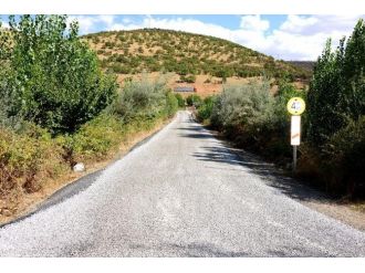14 Kilometrelik Grup Yolu Asfaltlandı