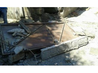 Göçük Altında Kalan Bir Kişi Yaraladı