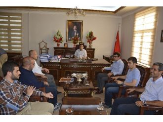 Şanlıurfa Eczacılar Odasından Kaymakam Dr Huzeyfe Citer’e Ziyaret‏