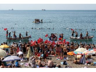 20 Metre Derinlikten Atatürk Portesi Çıkartıldı