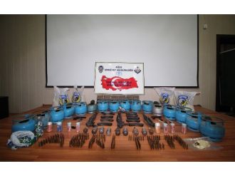 Teröristlerin Bir Cephaneliği Daha Ortaya Çıktı