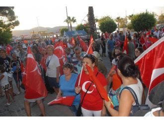 Fethiye Şehitlerini Unutmadı