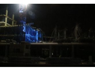 Otel İnşaatında Göçük: 8 Yaralı