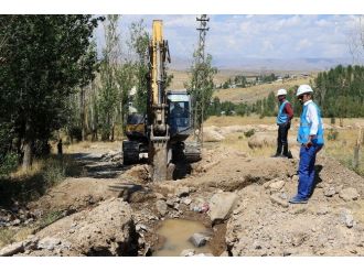 Erciş’in İçme Suyu Hattı Değişiyor