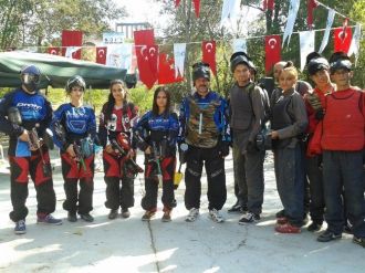 Cephanelik’te Paintboll Turnuvası Yapıldı