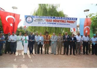 Şahinbey’de Azerbaycanlı İbad Hüseyinli Parkı Açıldı