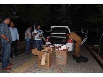 Adıyaman’da Bin 600 Paket Kaçak Sigara Ele Geçirildi