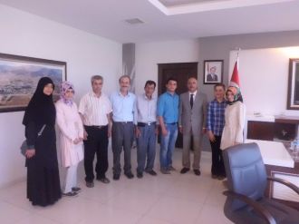 Yeşiltepeli Gençler Rektör Çelik’i Ziyaret Etti