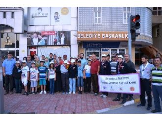 Çocuklar ‘2015 Yaz İzci Kampı’ İçin Yola Çıktı