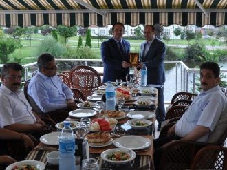 Çarşamba Müftüsü Kaya’ya Veda Yemeği