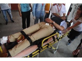 Müfettişleri Koruyan Polise Silahlı Saldırı: 1’i Polis, 2 Yaralı