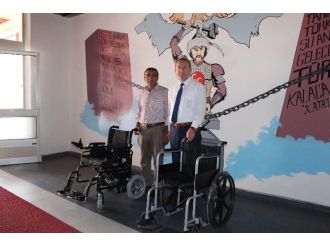 Hayırsever İşadamından Engellilere 2 Adet Akülü Araç