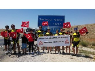 Karaman’da Pedallar Zafer Bayramı İçin Çevrildi