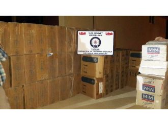 Bitlis 7 Bin 850 Karton Kaçak Sigara Ele Geçirildi