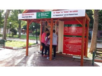 Adıyamanlılar Park Kitaplığına İlgi Gösteriyor