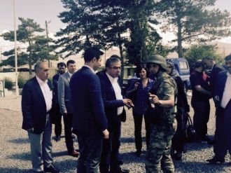 Milletvekili Uçum’dan Saldırıya Uğrayan Karakola Ziyaret