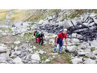 Verçenik’teki Zafer Tırmanışına Kar Ve Sis Engeli