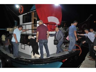 Balıkçılar Dualar Eşliğinde Kesilen Kurbanla Uğurlandı
