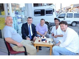 İl Başkanı Hikmet Keskin Halkla Temasını Kaybetmiyor