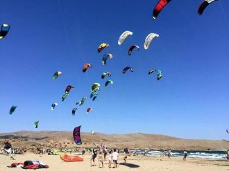 Kıtesurf Uçurtmaları Gökçeada’yı Renklendirdi