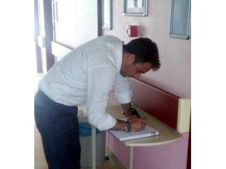 Nazlı Ve Gazel’den Ahmet Yakupoğlu’na ’Geçmiş Olsun’ Ziyareti