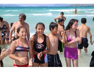 Çocuklar Yaz Boyunca Çeşme’de Doyasıya Eğlendi