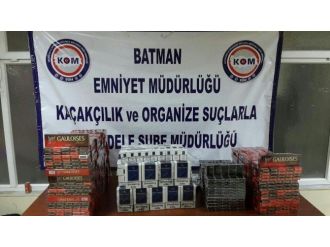 Gümrük Kaçağı 12 Bin 500 Paket Sigara Ele Geçirildi