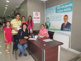 Büyükşehir Belediyesinden İlçelere Eğitim Hizmeti