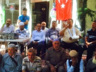 Gölbaşı İlçesinde İlk Hacı Kafilesi Dualarla Uğurlandı