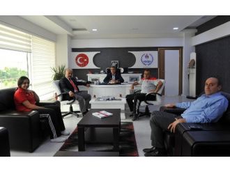 Avrupa Üçüncüsü Saniye Şenay Demircioğlu’ndan, Trabzon Gençlik Hizmetleri Ve Spor İl Müdürü Yazıcı’ya Ziyaret