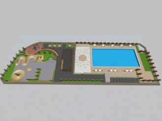 Kepez’e Açık Yüzme Havuzunun Temeli Atılıyor