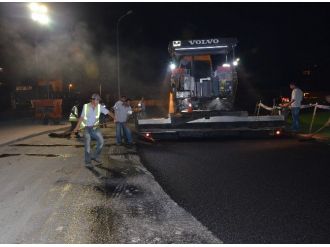 Sabaha Kadar Yol Bakım Ve Onarım Çalışmaları