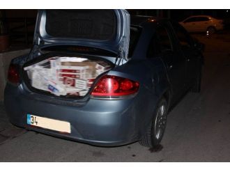Erzincan Emniyet Müdürlüğü Sigara Kaçakçılarına Göz Açtırmıyor