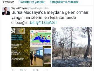 Eroğlu: Bursa’daki Yangının İzlerini Sileceğiz