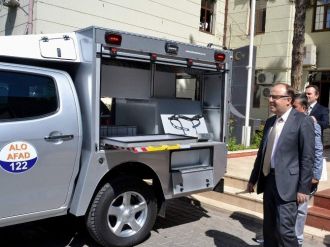 Siirt’te Afad’ın Filosuna, 2 Yeni Araç Kazandırıldı