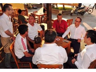 Turan’dan Balıkçılara Ziyaret